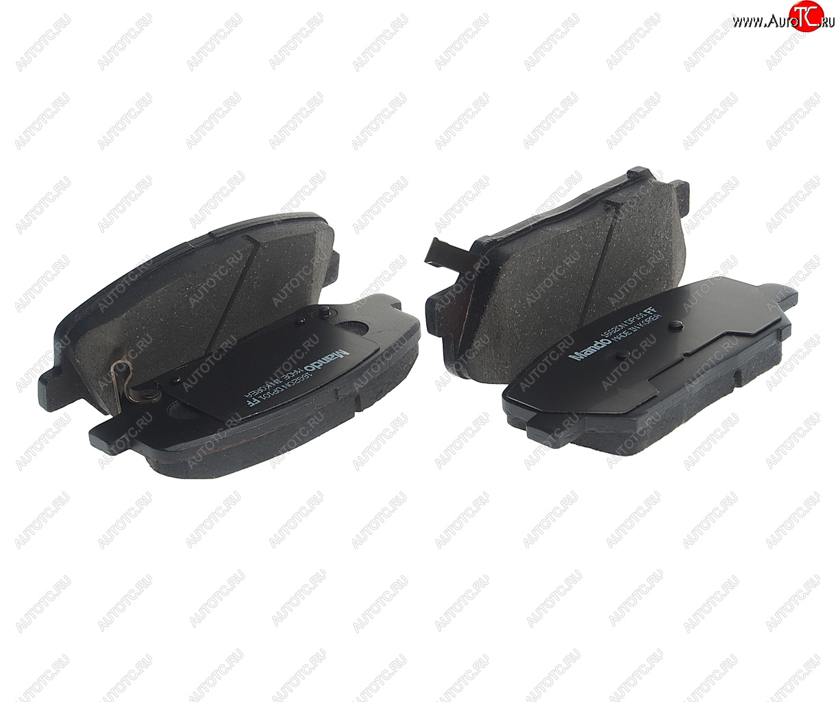 1 149 р. Колодки тормозные передние R16 ceramic (4шт.) MANDO Hyundai I40 1 VF рестайлинг седан (2015-2019)  с доставкой в г. Керчь