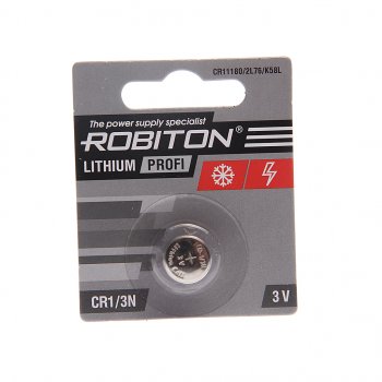 Батарейка CR13N 3V (вебасто) блистер (1шт.) ROBITON ROBITON cr13n bl1