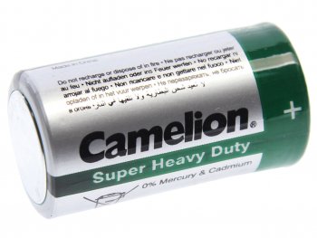 77 р. Батарейка C R14 1.5V блистер (по 1шт.) CAMELION CAMELION c-r14бл  с доставкой в г. Керчь. Увеличить фотографию 1
