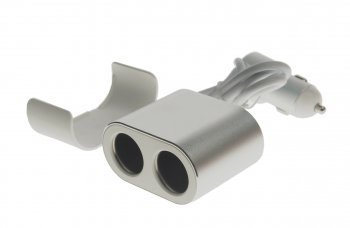 869 р. Разветвитель прикуривателя 2-х гнездовой 12-24V 2USB BASEUS BASEUS crdyq-0s BASEUS crdyq-0s  с доставкой в г. Керчь. Увеличить фотографию 1