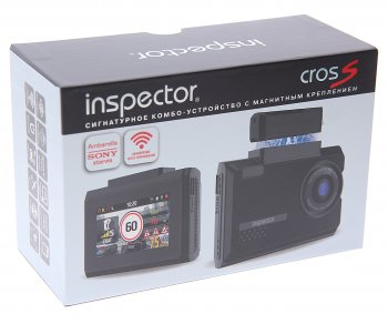 21 849 р. Видеорегистратор с радар-детектором GPS INSPECTOR INSPECTOR cross  с доставкой в г. Керчь. Увеличить фотографию 5
