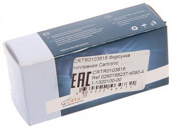 919 р. Форсунка УАЗ-3163,315195 дв.ЗМЗ-409 ЕВРО-3 топливная CARTRONIC CARTRONIC crtr0103816  с доставкой в г. Керчь. Увеличить фотографию 3