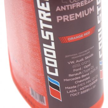 579 р. Антифриз оранжевый -40C 1.1кг1л Premium COOL STREAM COOL STREAM cs-010101  с доставкой в г. Керчь. Увеличить фотографию 2