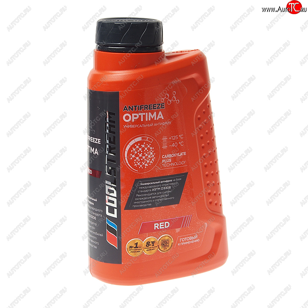 297 р. Антифриз красный -40C 1.1кг1л Optima COOL STREAM COOL STREAM cs-010701-rd  с доставкой в г. Керчь