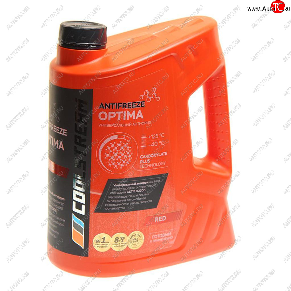 1 149 р. Антифриз красный -40C 5.3кг5л Optima COOL STREAM COOL STREAM cs-010702-rd  с доставкой в г. Керчь