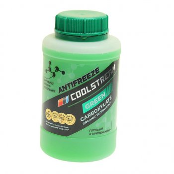 231 р. Антифриз зеленый -40C 0.9кг Green COOL STREAM COOL STREAM cs-010901-gr  с доставкой в г. Керчь. Увеличить фотографию 1