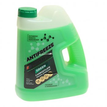 819 р. Антифриз зеленый -40C 4кг Green COOL STREAM COOL STREAM cs-010909-gr  с доставкой в г. Керчь. Увеличить фотографию 1