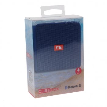 2 149 р. Колонка беспроводная bluetooth NAKAMICHI NAKAMICHI cubebox blu  с доставкой в г. Керчь. Увеличить фотографию 2