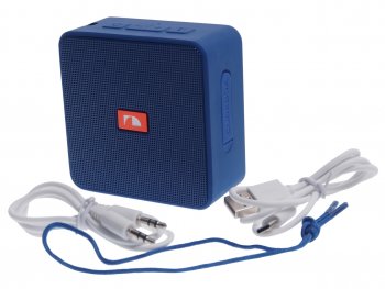 2 149 р. Колонка беспроводная bluetooth NAKAMICHI NAKAMICHI cubebox blu  с доставкой в г. Керчь. Увеличить фотографию 1