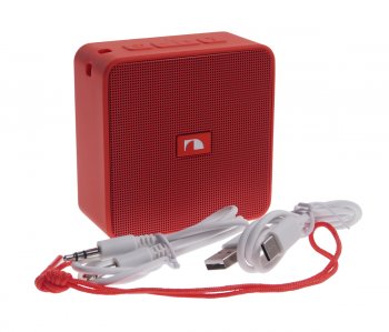 1 139 р. Колонка беспроводная bluetooth NAKAMICHI NAKAMICHI cubebox red NAKAMICHI cubebox red  с доставкой в г. Керчь. Увеличить фотографию 1