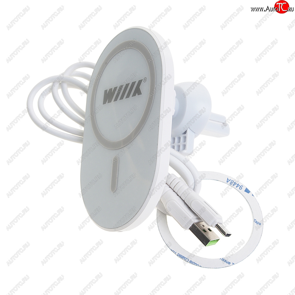 1 799 р. Держатель телефона с беспроводной зарядкой WIIIX WIIIX cw-74v-n1  с доставкой в г. Керчь