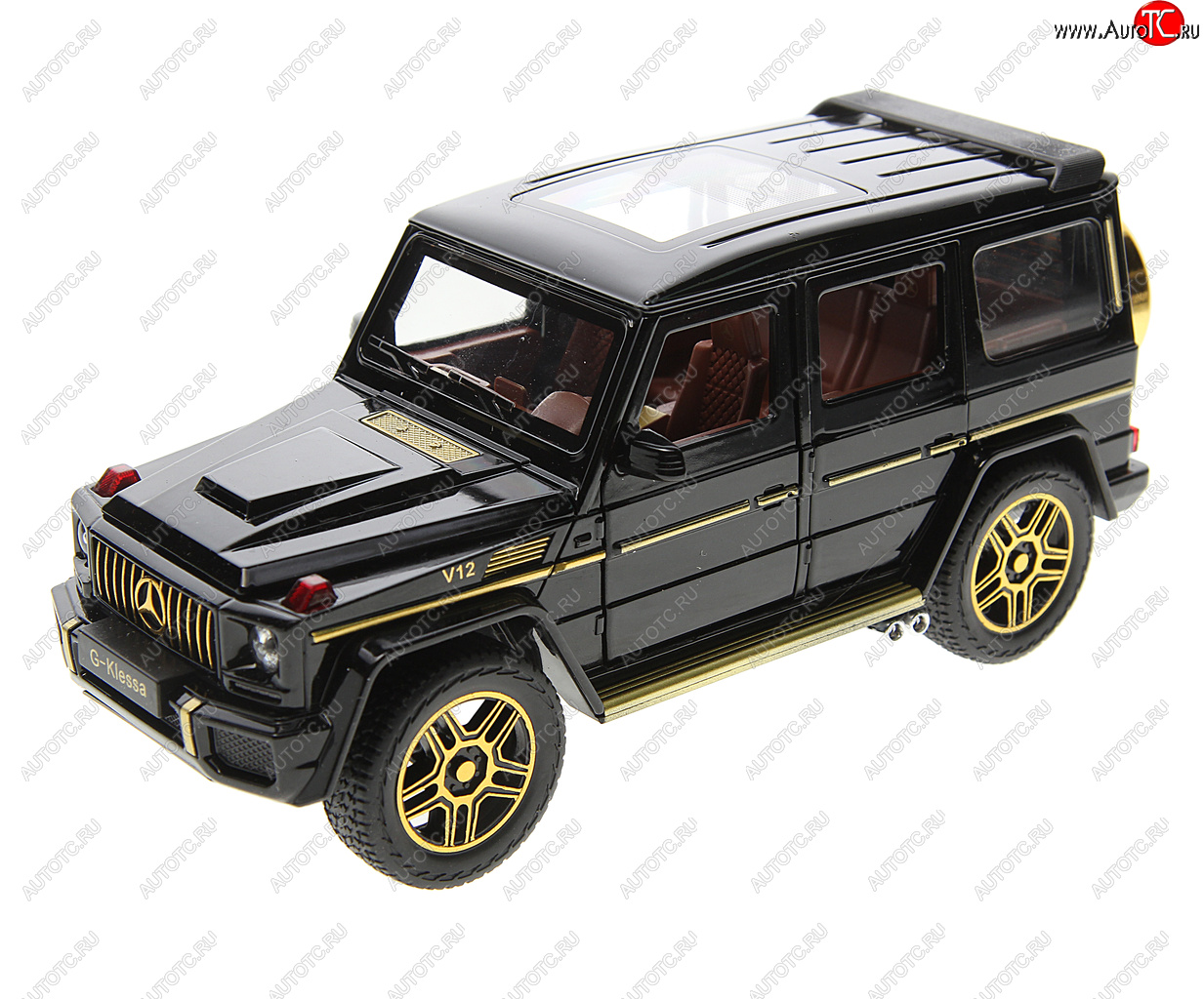 3 279 р. Модель автомобиля MERCEDES G 1:24 (свет, звук) металлическая NO NAME cz 118  с доставкой в г. Керчь