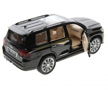 3 299 р. Модель автомобиля TOYOTA  Land Cruiser 1:24 (свет, звук) металлическая NO NAME cz 123  с доставкой в г. Керчь. Увеличить фотографию 2