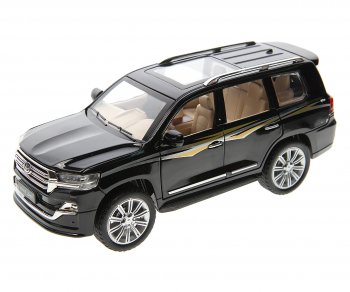3 299 р. Модель автомобиля TOYOTA  Land Cruiser 1:24 (свет, звук) металлическая NO NAME cz 123  с доставкой в г. Керчь. Увеличить фотографию 1