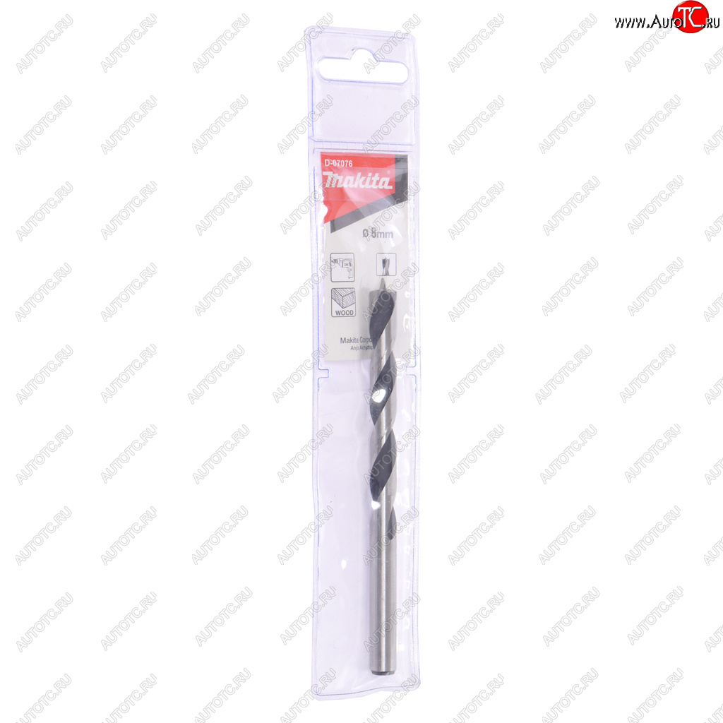 83 р. Сверло по дереву 8.0х115мм MAKITA MAKITA d-07076 MAKITA d-07076  с доставкой в г. Керчь