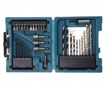 5 599 р. Набор сверл и оснастки 34 предмета MAKITA MAKITA d-36980 MAKITA d-36980  с доставкой в г. Керчь. Увеличить фотографию 1