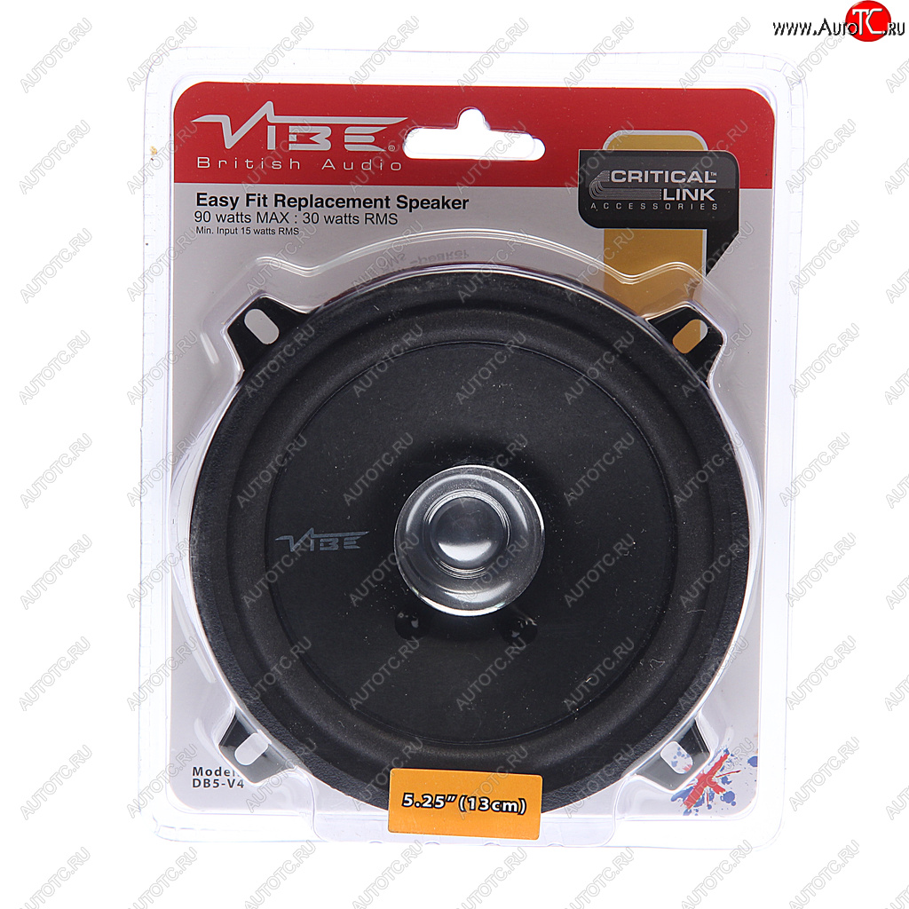 939 р. Колонки коаксиальные 5 (13см) 30Вт (1шт.) VIBE VIBE db5-v4  с доставкой в г. Керчь