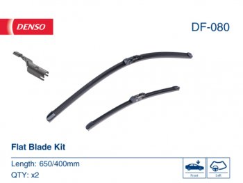 5 649 р. Щетка стеклоочистителя LEXUS NX 650400мм комплект DENSO DENSO df-080  с доставкой в г. Керчь. Увеличить фотографию 5
