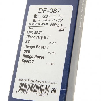 4 399 р. Щетка стеклоочистителя 600500мм комплект DENSO DENSO df-087  с доставкой в г. Керчь. Увеличить фотографию 3
