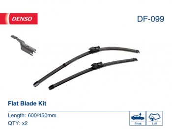 4 199 р. Щетка стеклоочистителя MAZDA CX-5 (17-) 600450мм комплект DENSO DENSO df-099  с доставкой в г. Керчь. Увеличить фотографию 4