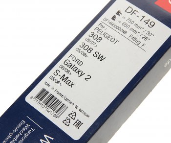 5 749 р. Щетка стеклоочистителя 750650мм комплект DENSO DENSO df-149  с доставкой в г. Керчь. Увеличить фотографию 3