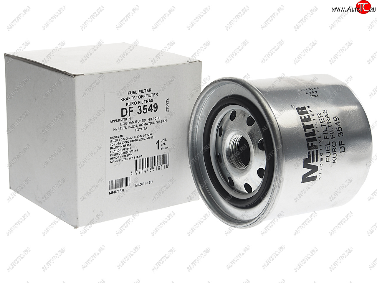 319 р. Фильтр топливный ISUZU N-series (98-) MFILTER MFILTER df3549  с доставкой в г. Керчь