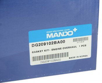 6 399 р. Прокладка двигателя HYUNDAI Elantra (06-) (1.6 DOHC) комплект (G) MANDO MANDO dg209102ba00 MANDO dg209102ba00  с доставкой в г. Керчь. Увеличить фотографию 8
