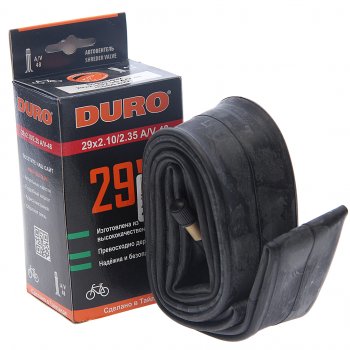 559 р. Камера велосипедная 29 29х2.102.35 автовентиль DURO DURO dhb01032  с доставкой в г. Керчь. Увеличить фотографию 1