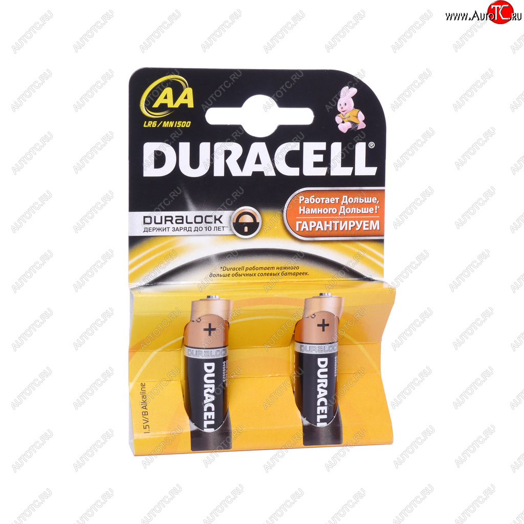 185 р. Батарейка AA LR6 1.5V картон 2шт. (цена за 1шт.) Alkaline Basic DURACELL DURACELL d-lr6n(2)бл  с доставкой в г. Керчь