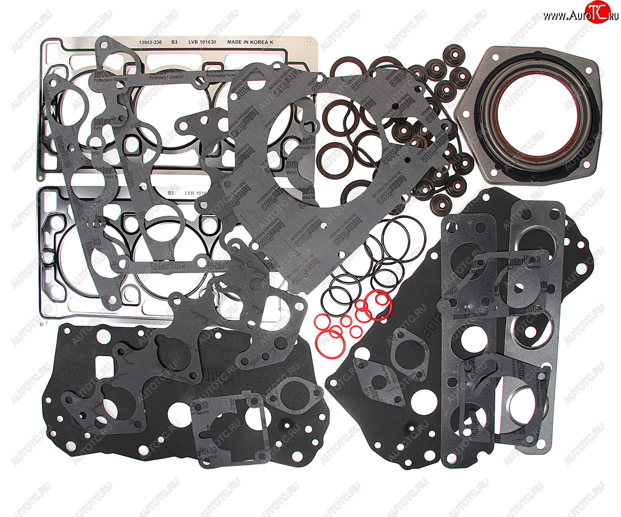 10 249 р. Прокладка двигателя KIA Carnival (02-) (2.5) (5MT 2WD) комплект (M) MANDO MANDO dm0k55810270b MANDO dm0k55810270b  с доставкой в г. Керчь