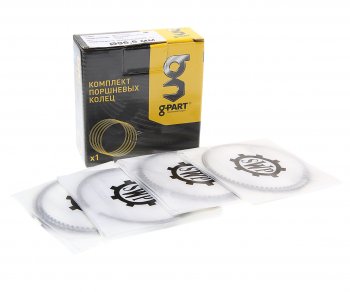 3 499 р. Кольца поршневые ГАЗель Next дв.EvoTech 2.7 d=96.5 комплект на дв.G-PART (ОАО ГАЗ) G-PART дм.274.1000100  с доставкой в г. Керчь. Увеличить фотографию 1