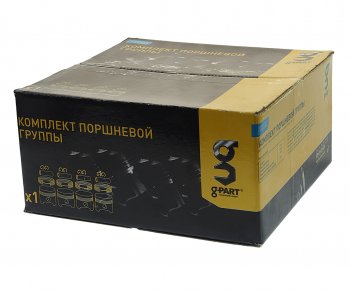 5 199 р. Поршень двигателя ЗМЗ-405 d=95.5мм (4шт.) (поршень,п/п,ст/кол,п/к) G-PART (ОАО ГАЗ) G-PART дм.405.1004013 G-PART дм.405.1004013  с доставкой в г. Керчь. Увеличить фотографию 4