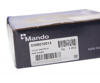 1 999 р. Шкив HYUNDAI Santa Fe (09-) KIA Sorento (09-) (3.5) коленвала MANDO MANDO dmb010014 MANDO dmb010014  с доставкой в г. Керчь. Увеличить фотографию 4