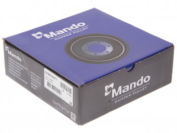 3 599 р. Шкив HYUNDAI Sonata (06-),Santa Fe (06-),Tucson (06-) (2.0/2.2 TCI) коленвала MANDO MANDO dmb010073 MANDO dmb010073  с доставкой в г. Керчь. Увеличить фотографию 3