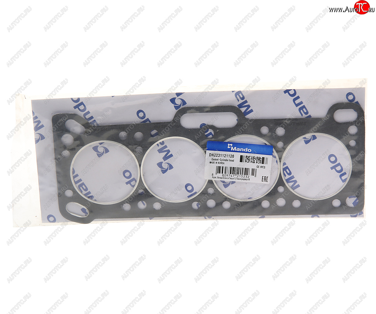 237 р. Прокладка головки блока HYUNDAI Elantra (91-) (1.5) (AF) MANDO MANDO dn2231121120  с доставкой в г. Керчь
