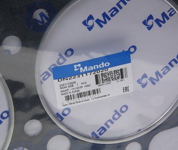 3 499 р. Прокладка головки блока HYUNDAI HD370 дв.D8AY (AF) MANDO MANDO dn2231172020  с доставкой в г. Керчь. Увеличить фотографию 2