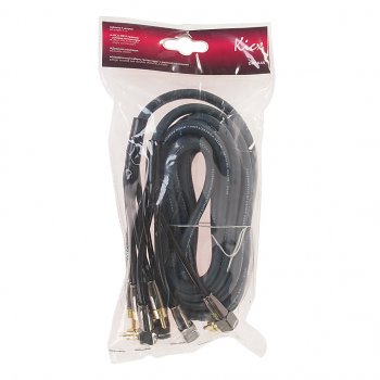 3 059 р. Кабель RCA 4х4 5м KICX KICX drca45  с доставкой в г. Керчь. Увеличить фотографию 1