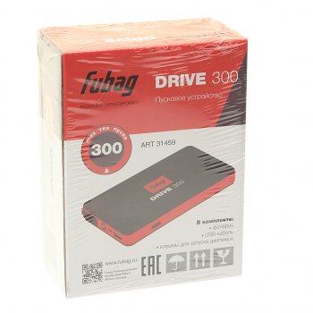 6 799 р. Устройство пусковое 12V 300A 6000мАч (power bank) FUBAG FUBAG drive 300  с доставкой в г. Керчь. Увеличить фотографию 5