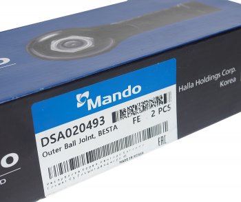 1 179 р. Наконечник рулевой тяги RH=LH MANDO KIA Bongo PU 4- дорестайлинг (2004-2012)  с доставкой в г. Керчь. Увеличить фотографию 4