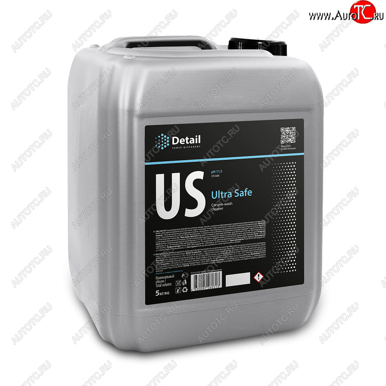 1 769 р. Шампунь для бесконтактной мойки 5кг первая фаза US Ultra Safe DETAIL DETAIL dt-0280 DETAIL dt-0280  с доставкой в г. Керчь