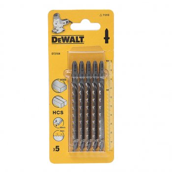629 р. Пилка для лобзика набор 5шт. дерево 68мм DEWALT DEWALT dt2164-qz  с доставкой в г. Керчь. Увеличить фотографию 1