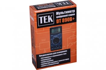 1 439 р. Мультиметр DT890 B+ РЕСАНТА РЕСАНТА dt 890 b+  с доставкой в г. Керчь. Увеличить фотографию 12