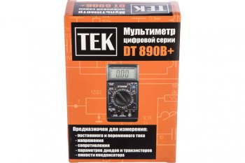 1 439 р. Мультиметр DT890 B+ РЕСАНТА РЕСАНТА dt 890 b+  с доставкой в г. Керчь. Увеличить фотографию 11