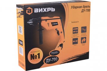 2 999 р. Дрель ударная 700Вт ВИХРЬ ВИХРЬ ду-700  с доставкой в г. Керчь. Увеличить фотографию 14