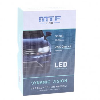 3 399 р. Лампа светодиодная 12V H7 PX26d бокс (2шт.) MTF MTF dv07k5  с доставкой в г. Керчь. Увеличить фотографию 2