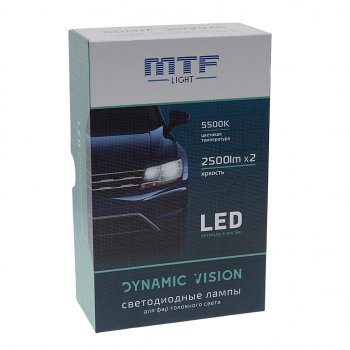 3 399 р. Лампа светодиодная 12V HB4 P22d бокс (2шт.) MTF MTF dvb4k5  с доставкой в г. Керчь. Увеличить фотографию 3