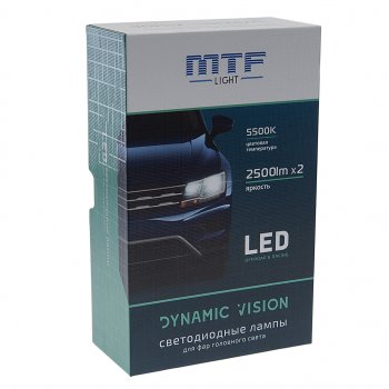 3 399 р. Лампа светодиодная 12V HIR2 PX22d бокс (2шт.) MTF MTF dvh2k5  с доставкой в г. Керчь. Увеличить фотографию 3