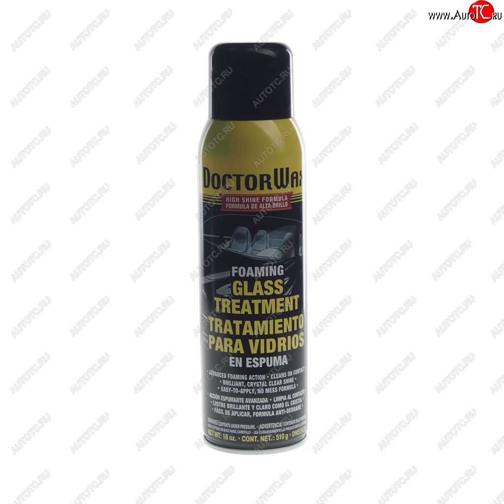 749 р. Очиститель стекол пенный 500мл DOCTOR WAX DOCTOR WAX dw5562s  с доставкой в г. Керчь