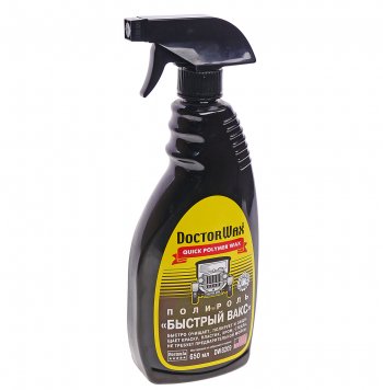 1 189 р. Полироль кузова БЫСТРЫЙ ВАКС триггер 475мл DOCTOR WAX DOCTOR WAX dw8206  с доставкой в г. Керчь. Увеличить фотографию 1