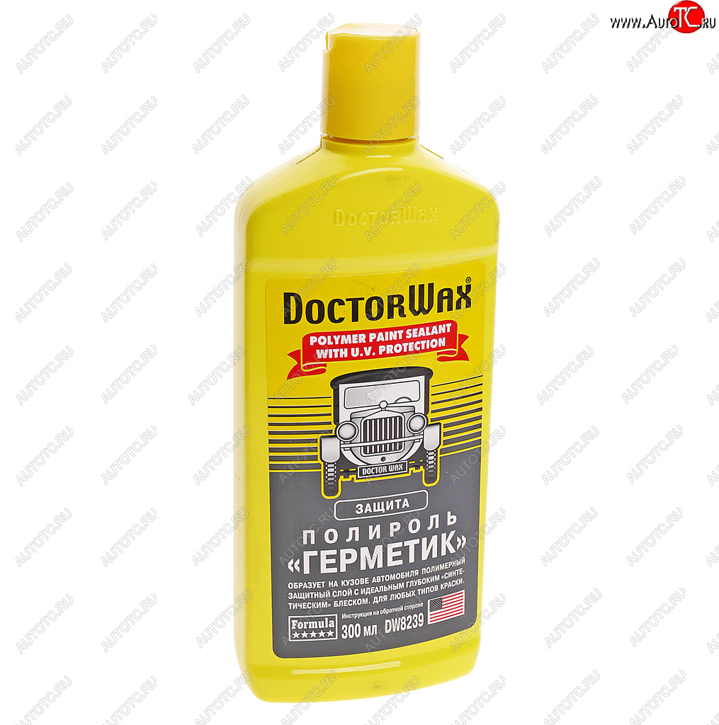 879 р. Полироль кузова ГЕРМЕТИК защита от ультрафиол.300мл DOCTOR WAX DOCTOR WAX dw8239  с доставкой в г. Керчь